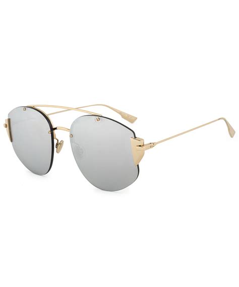 dior stronger aviator|CHRISTIAN DIOR Stronger Aviator Sunglasses Grey Gold.